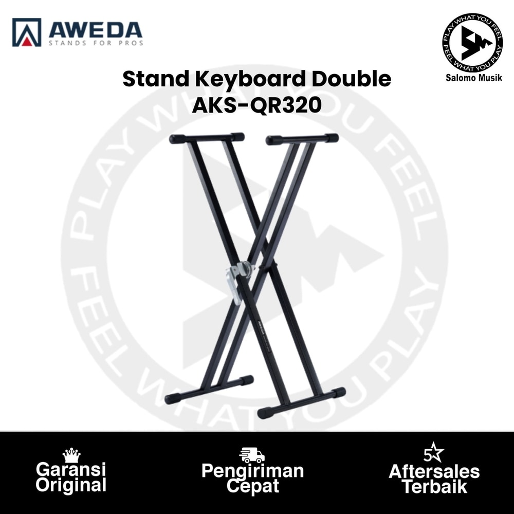 Stand Keyboard Double AWEDA AKS-QR320