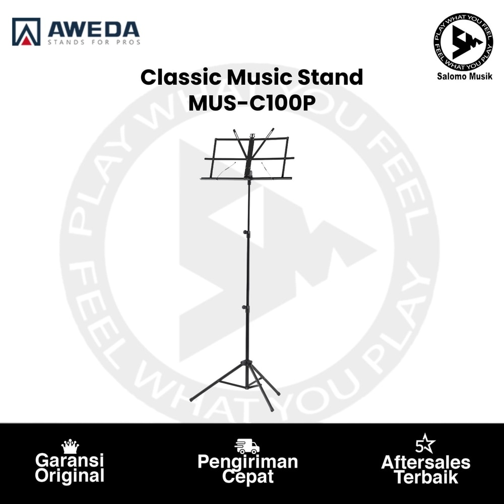 Stand Partitur AWEDA MUS-C100P CLassic Music Stand