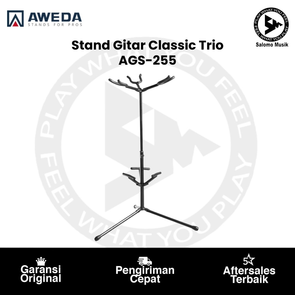 Stand Gitar Classic Trio AWEDA AGS-255