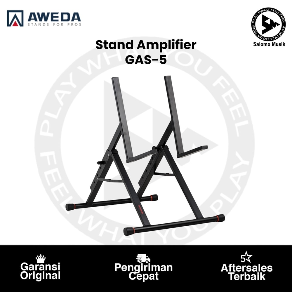 Stand Speaker Amplifier Monitor AWEDA GAS-5 Louder Pro Series