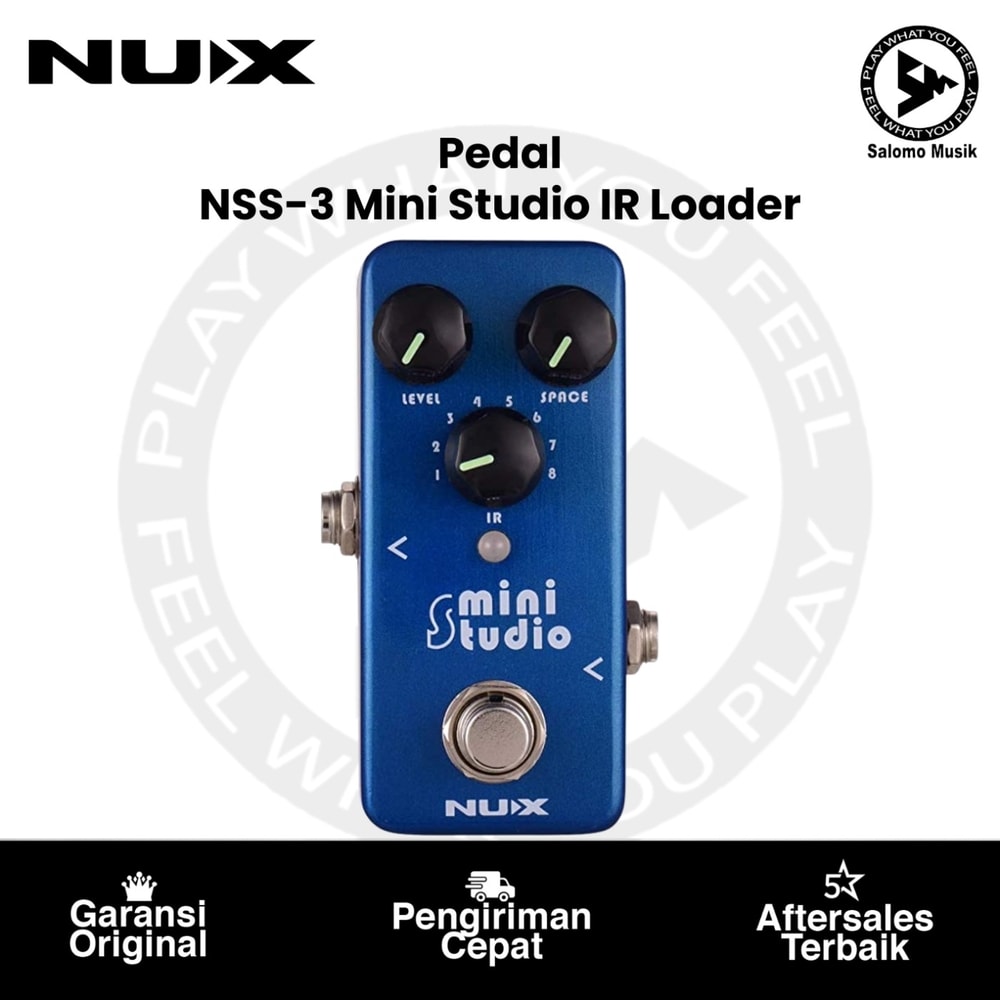 Pedal Effect NUX NSS-3 Mini Studio IR Loader Pedal