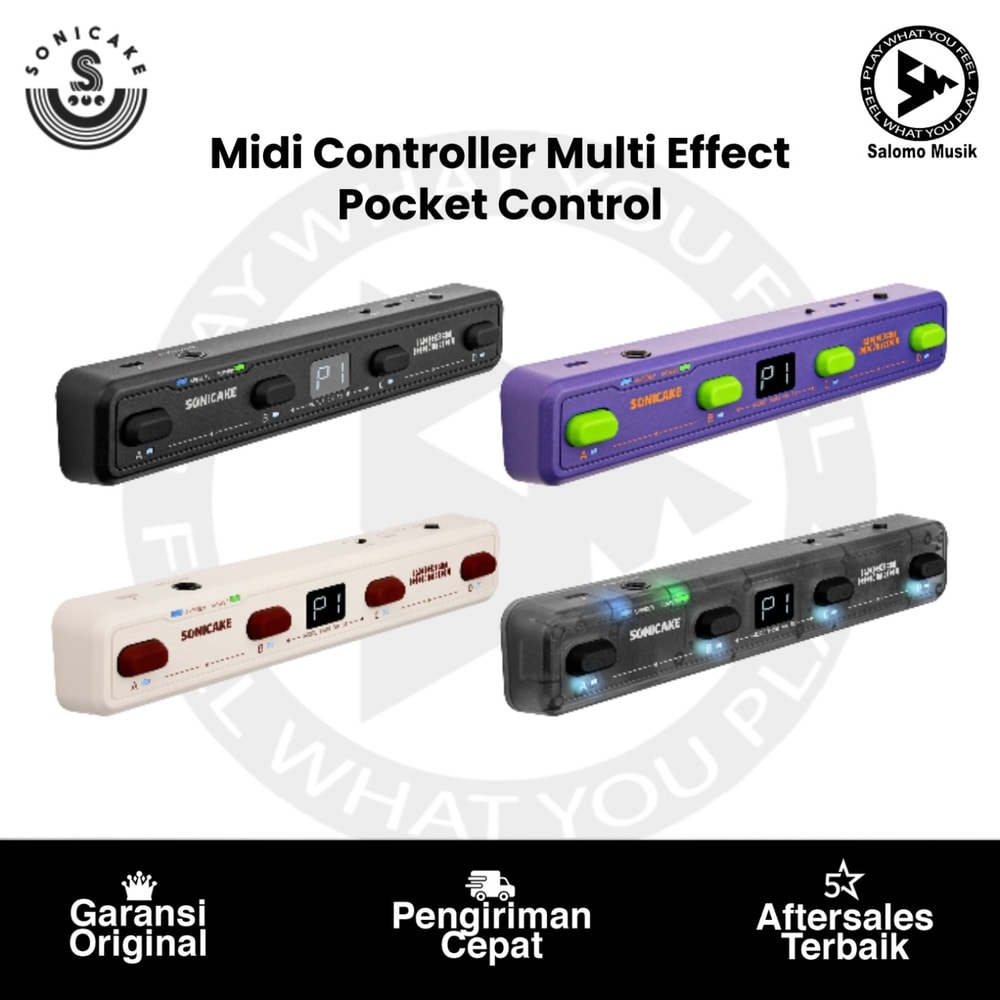 Wireless MIDI Controller SONICAKE Pocket Control Varian Warna