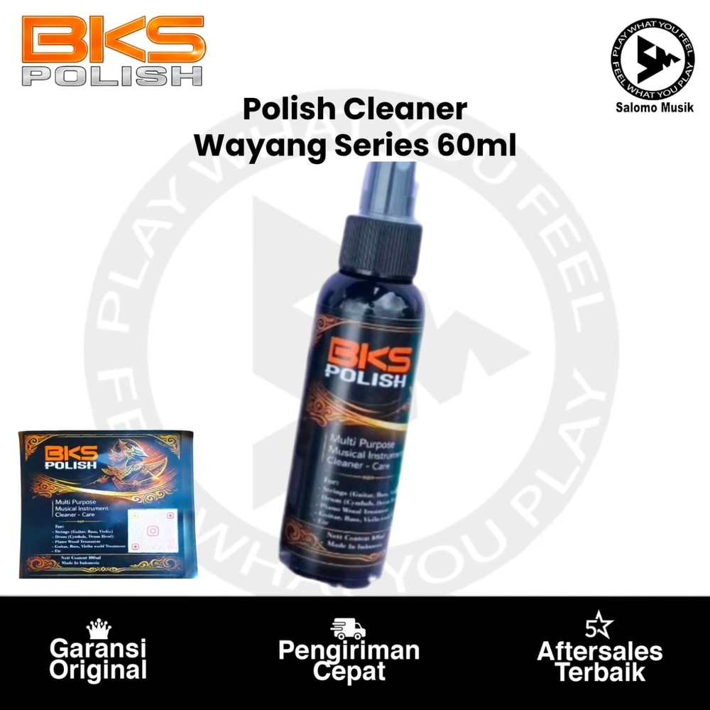 Polish Instrument Cleaner BKS Polish Wayang Series 60ml