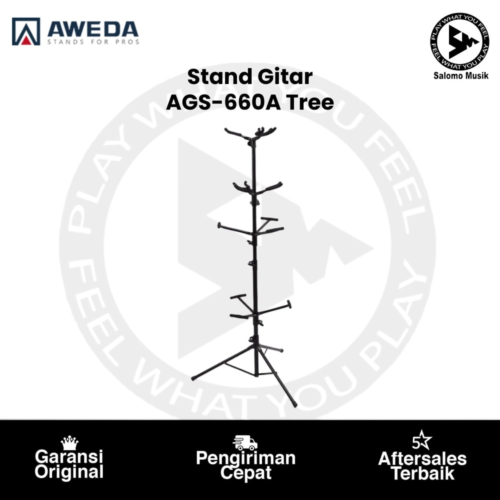 Stand Gitar AWEDA AGS-660A Tree