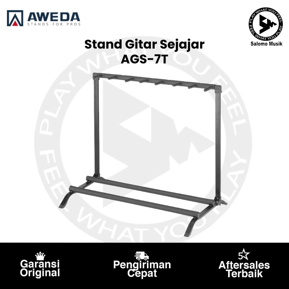 Stand Gitar Sejajar AWEDA AGS-7T