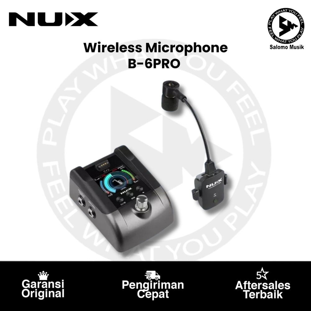 Wireless Microphone NUX B-6PRO