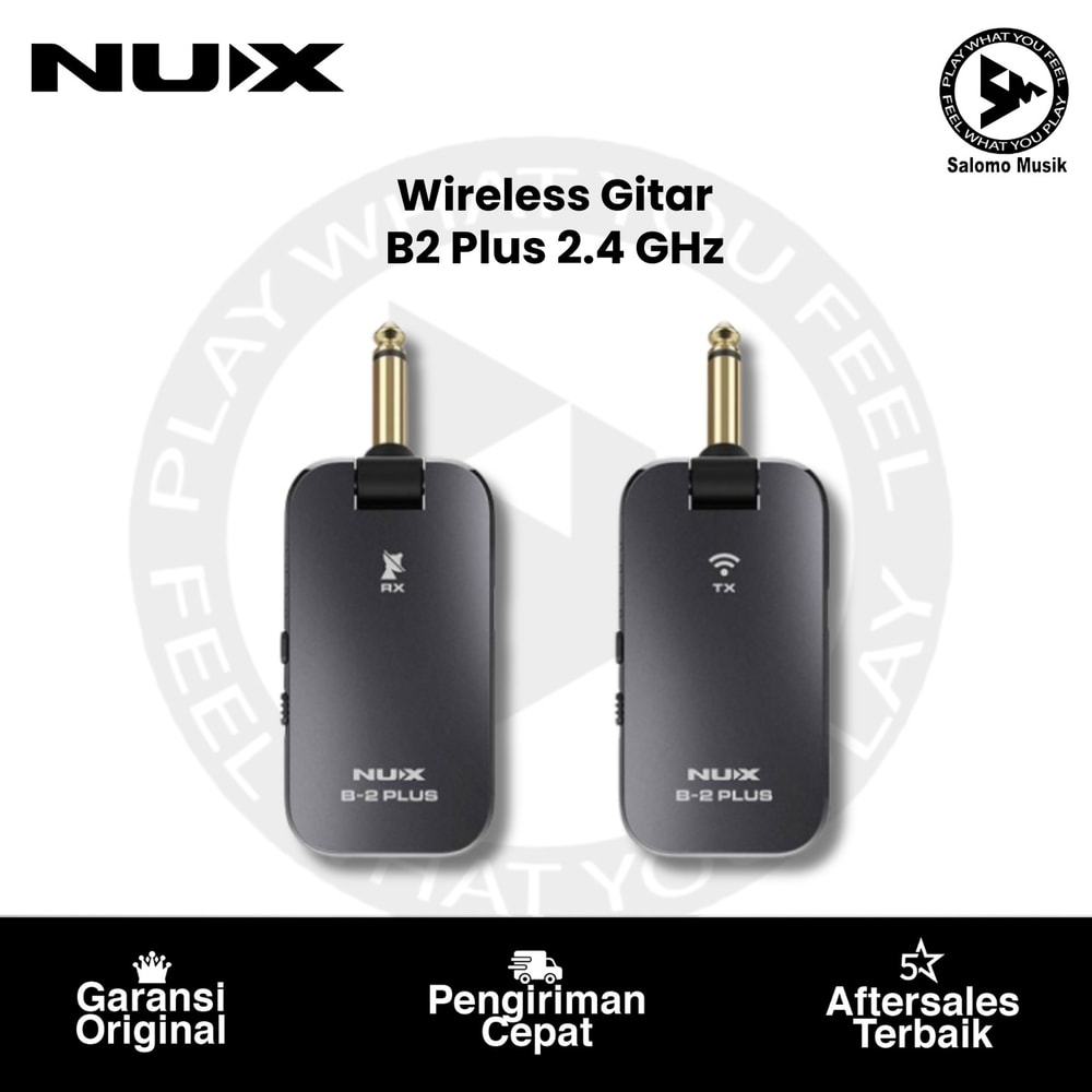 Wireless Gitar & Bass NUX B2 Plus 2.4 GHz