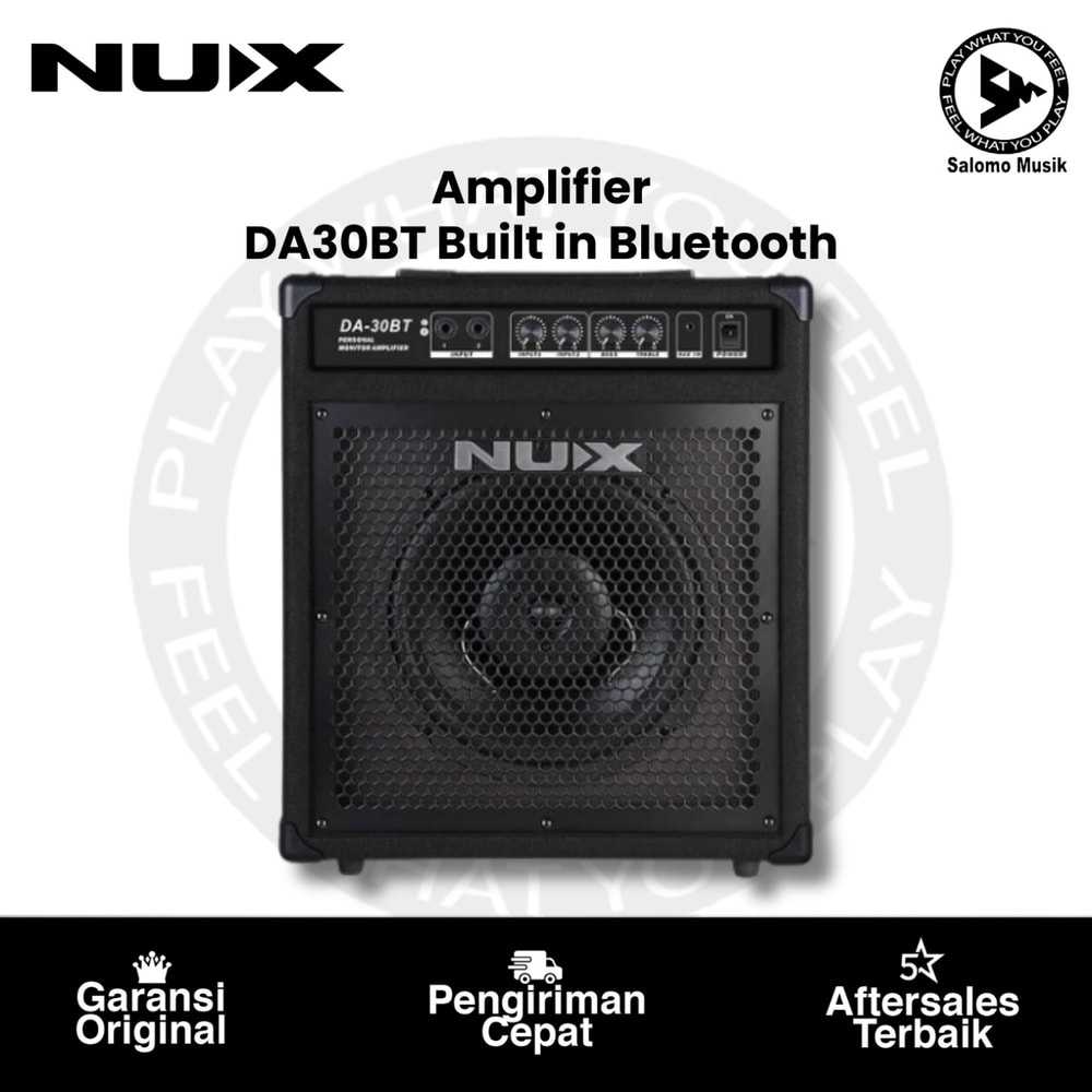 Amplifier Drum Elektrik NUX DA30BT Built in Bluetooth