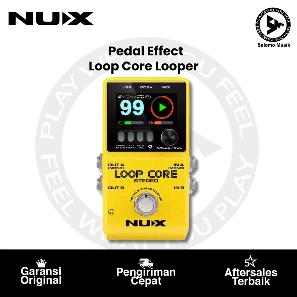 Pedal Effect NUX Loop Core Stereo Looper