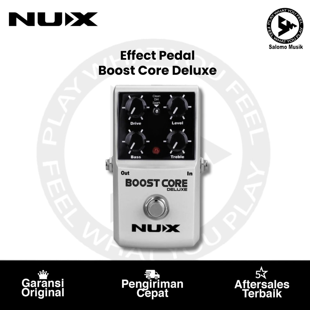 Pedal Efek NUX Boost Core Deluxe Original