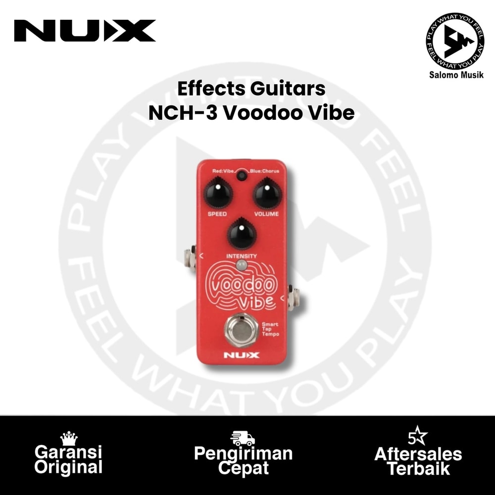 Pedal Efek NUX NCH-3 Voodoo Vibe Mini Chorus