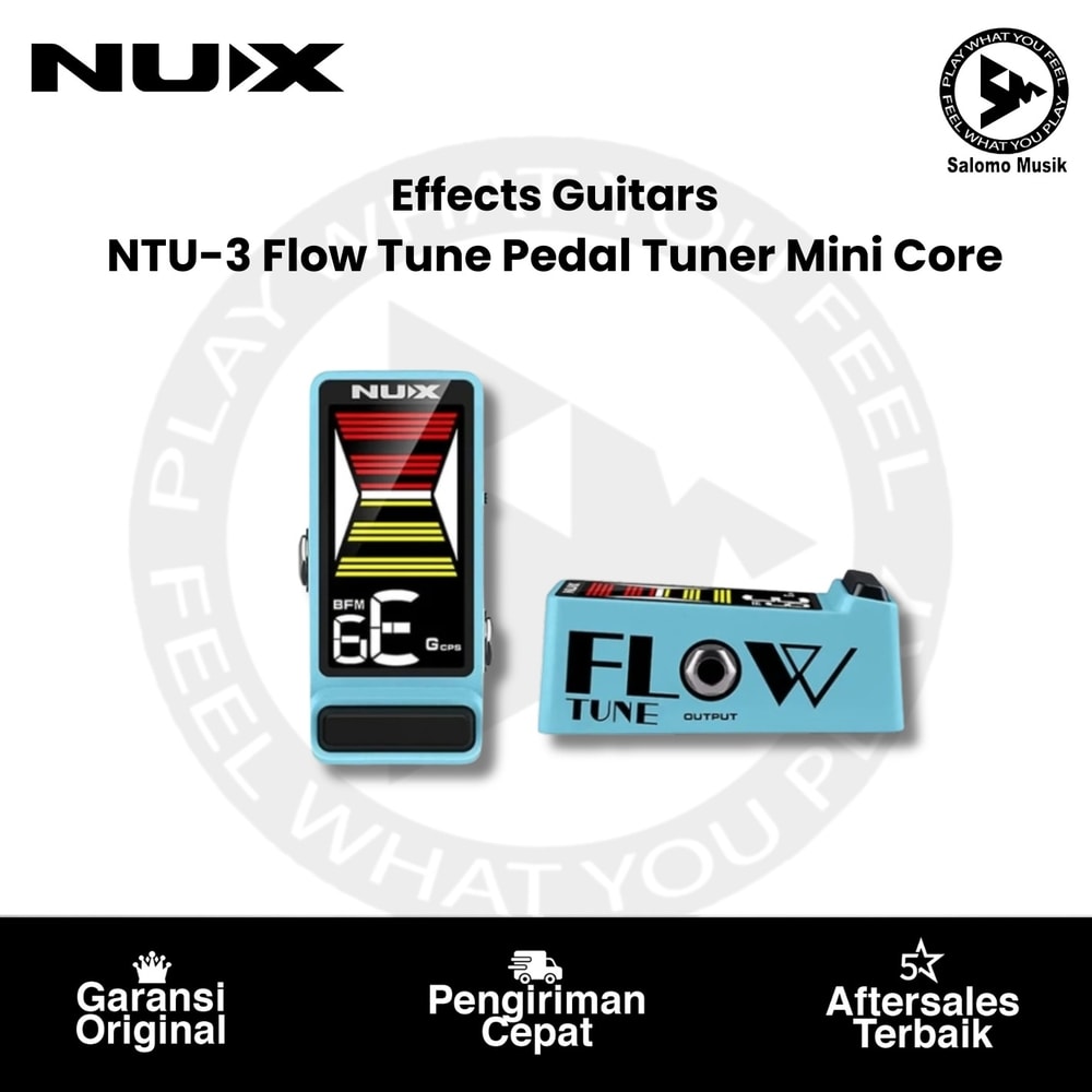 Pedal Tuner NUX NTU3 MKII Flow Tune