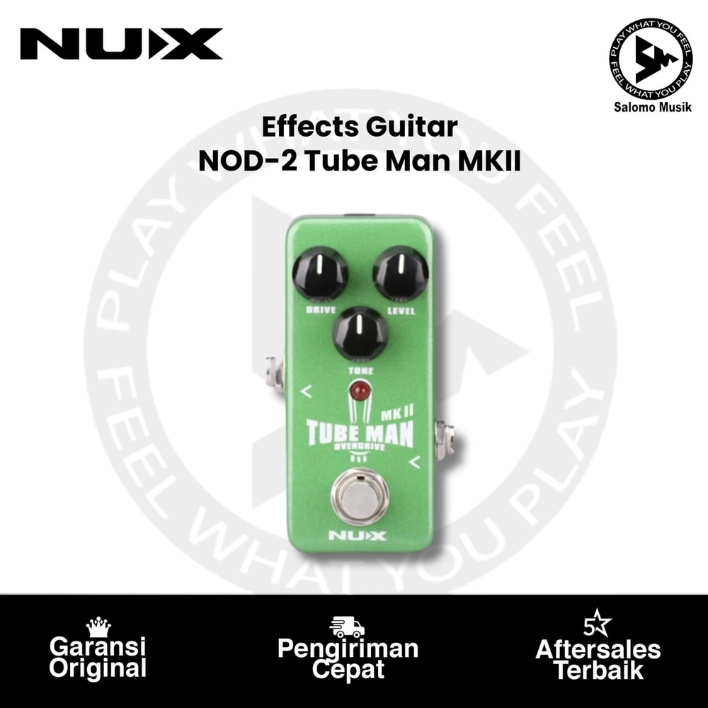Pedal Effect NUX NOD-2 Tube Man MKII