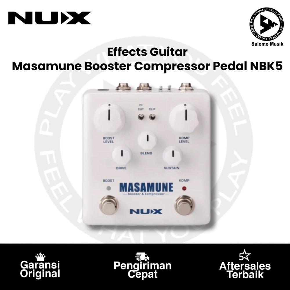 Pedal Effect NUX NBK-5 Masamune Booster Compressor Pedal