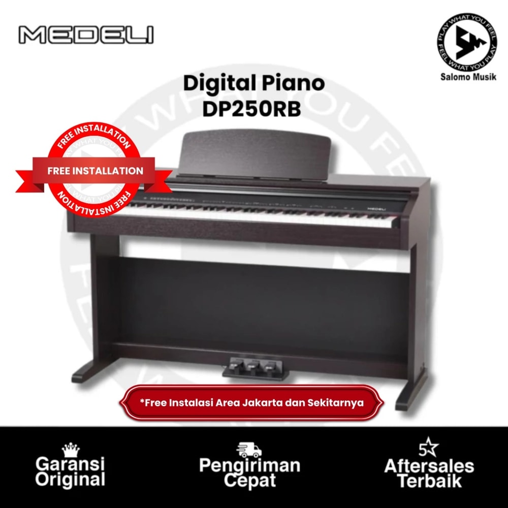 Digital Piano MEDELI DP250RB Original