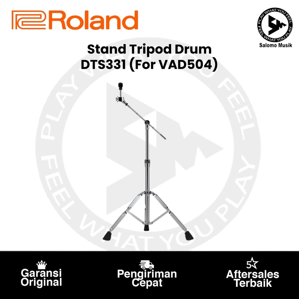 Stand Tripod Drum Roland DTS331 (For VAD504) Original
