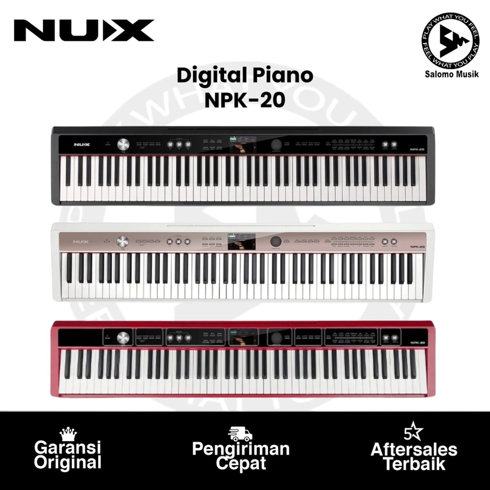 Digital Piano NUX NPK-20 Varian Warna Original