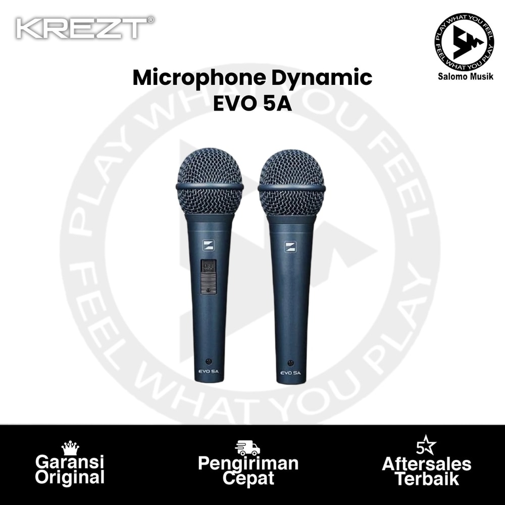 Microphone Dynamic Condenser KREZT EVO 5A +S / 5A -S Original