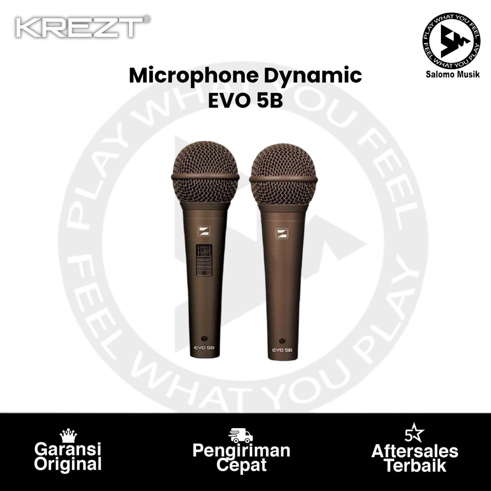 Microphone Dynamic Condenser KREZT EVO 5B +S / 5B -S Original