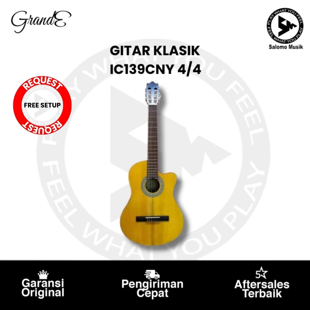 Gitar Klasik GRANDE IC139CNY 4/4 Original