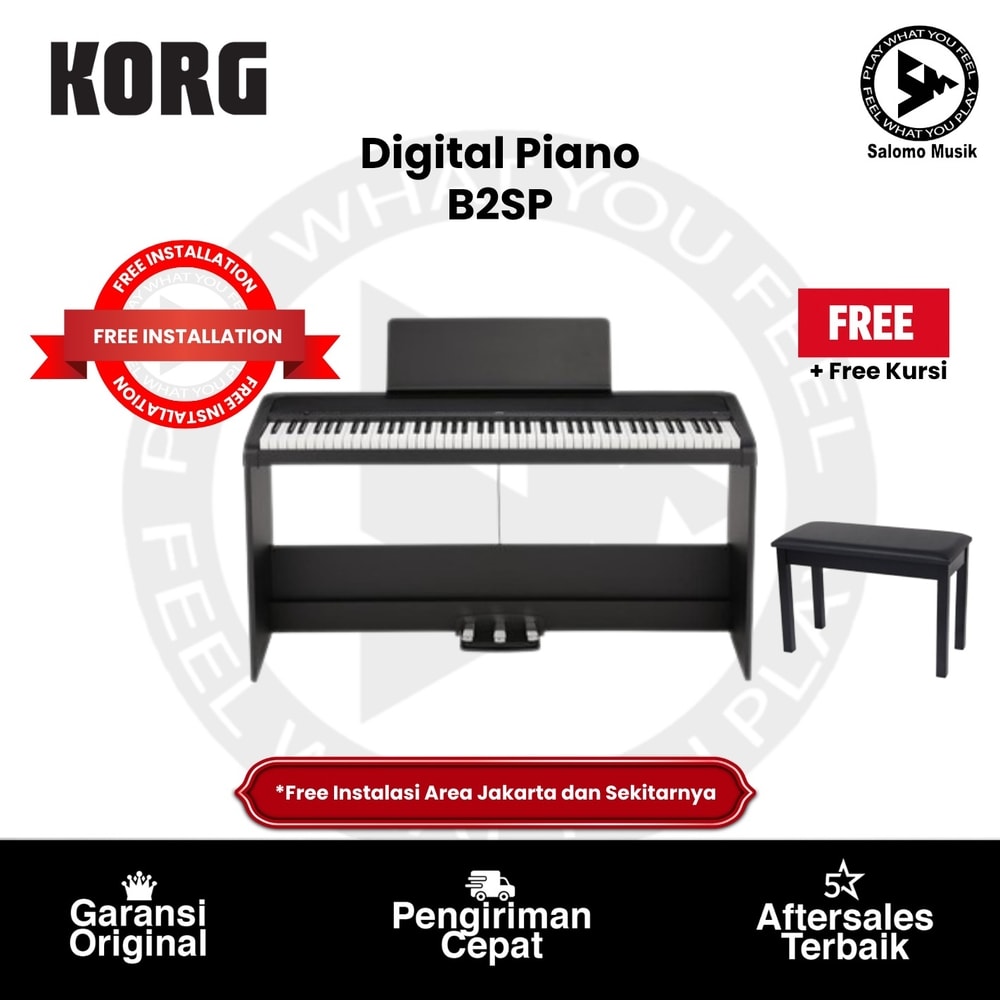 Digital Piano Korg B2SP Varian Warna + Free Bangku