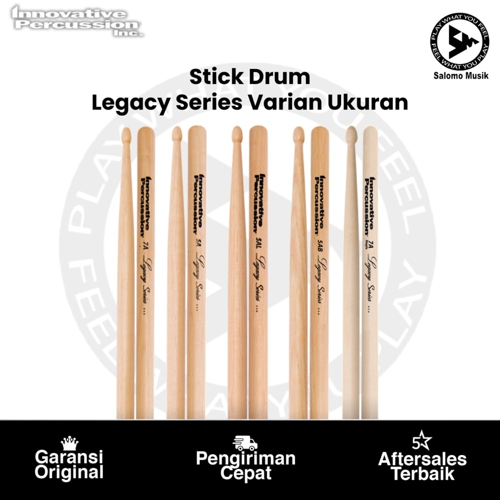 Stick Drum Innovative Percussion Legacy Series Varian Ukuran