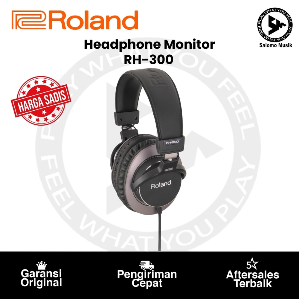 Headphone Monitor Roland RH-300 Monitor Headphones