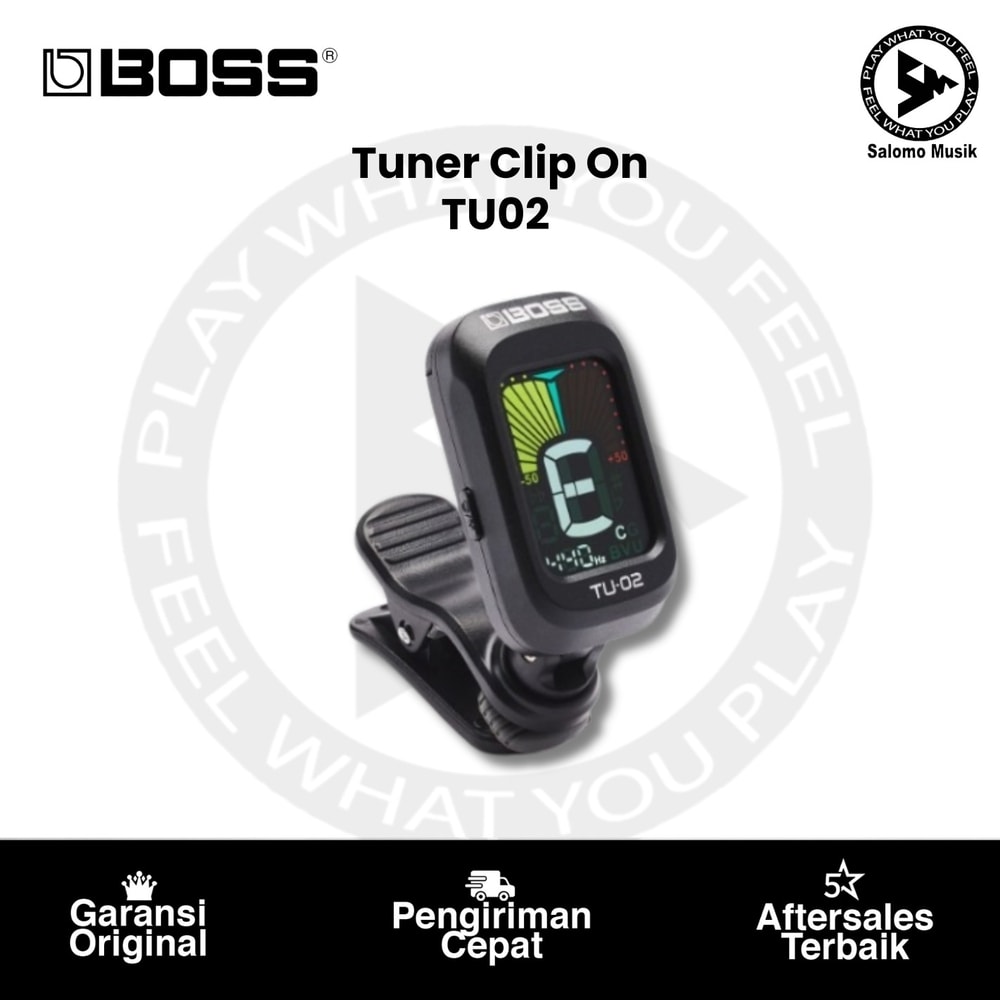 Tuner Clip On BOSS TU-02 Clip-on Tuner