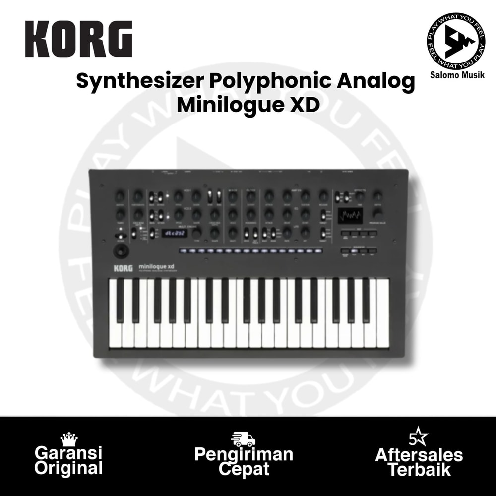 Synthesizer Polyphonic Analog Korg Minilogue XD Original