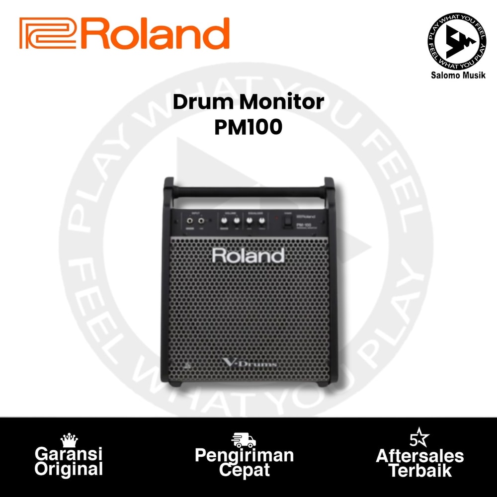 Personal Drum Monitor Roland PM-100 80-watt 1x10 inch Personal Drum Monitor