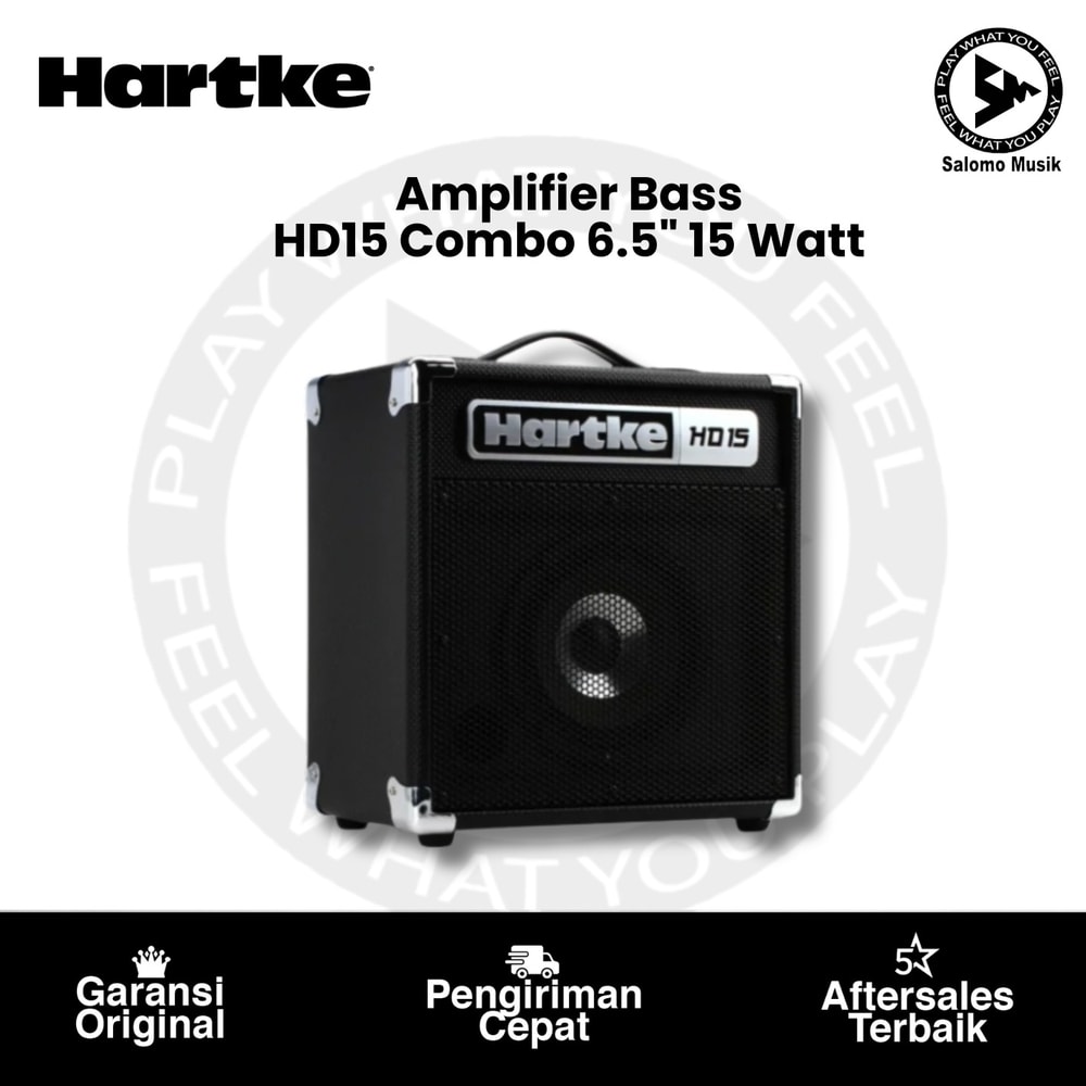 Amplifier Bass Hartke HD15 Bass Combo 15 Watt 6.5 Inch