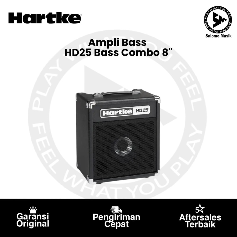 Amplifier Bass Hartke HD25 Bass Combo 25 Watt 8 Inch