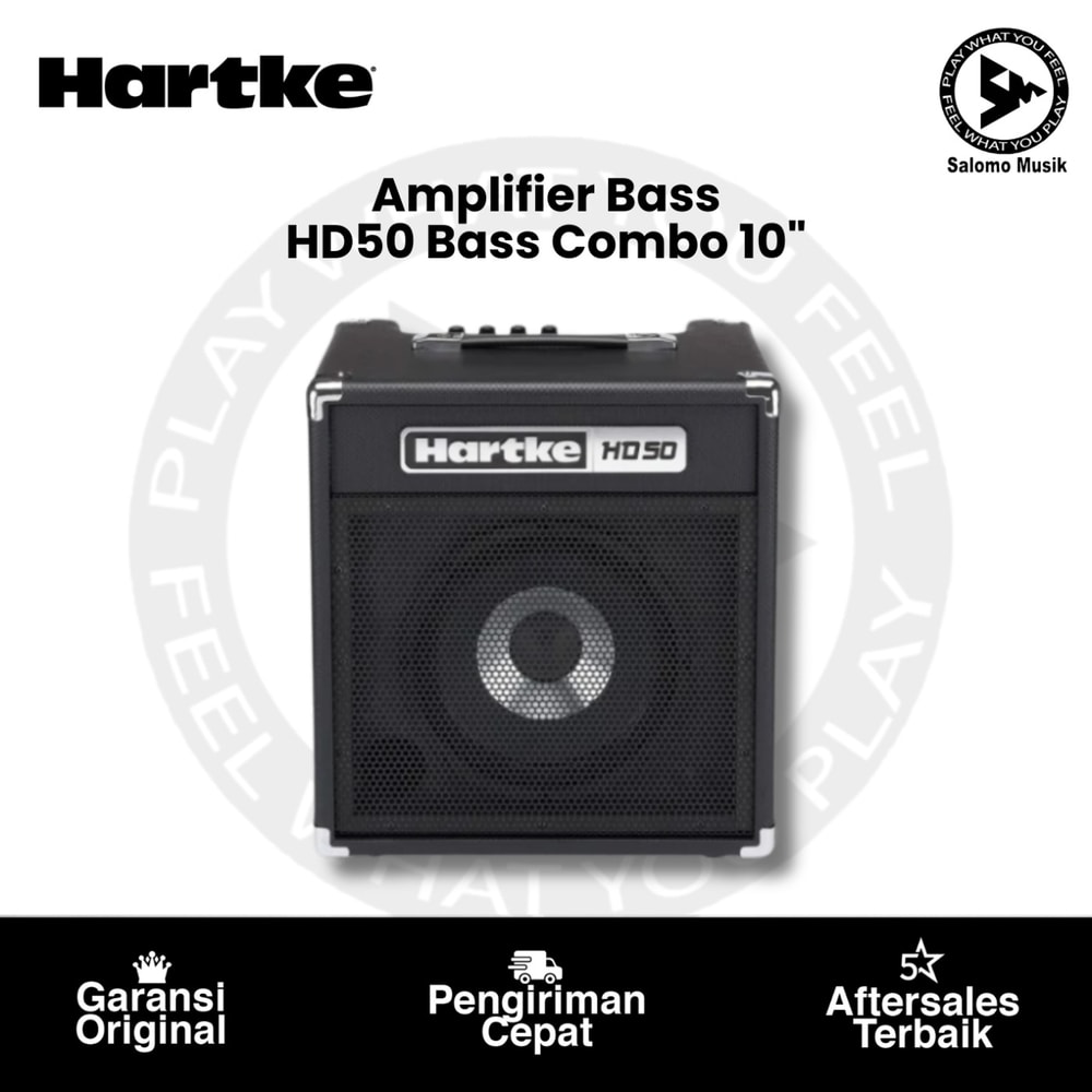 Amplifier Bass Hartke HD50 HyDrive Bass Combo 50 Watt 10 Inch