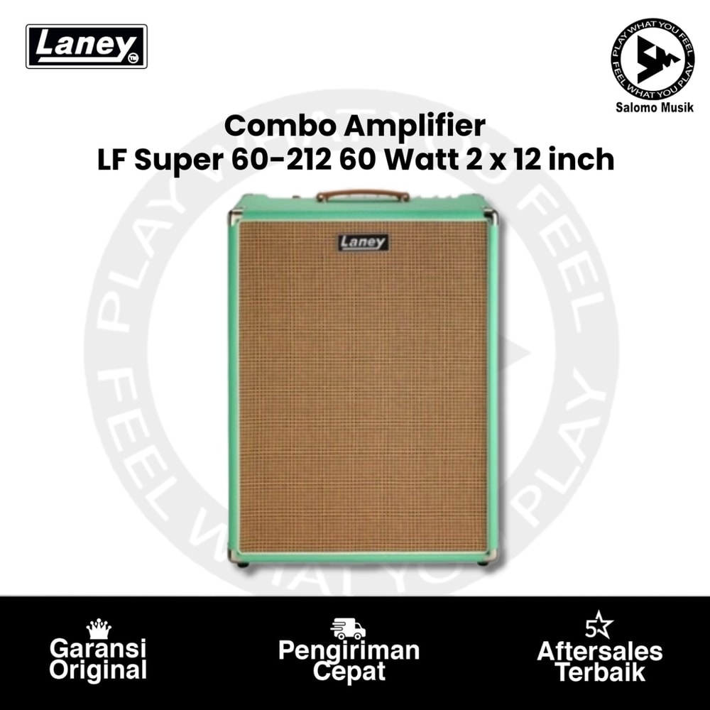Amplifier Laney LF Super 60-212 60 Watt 2 x 12 inch in Seafoam Green