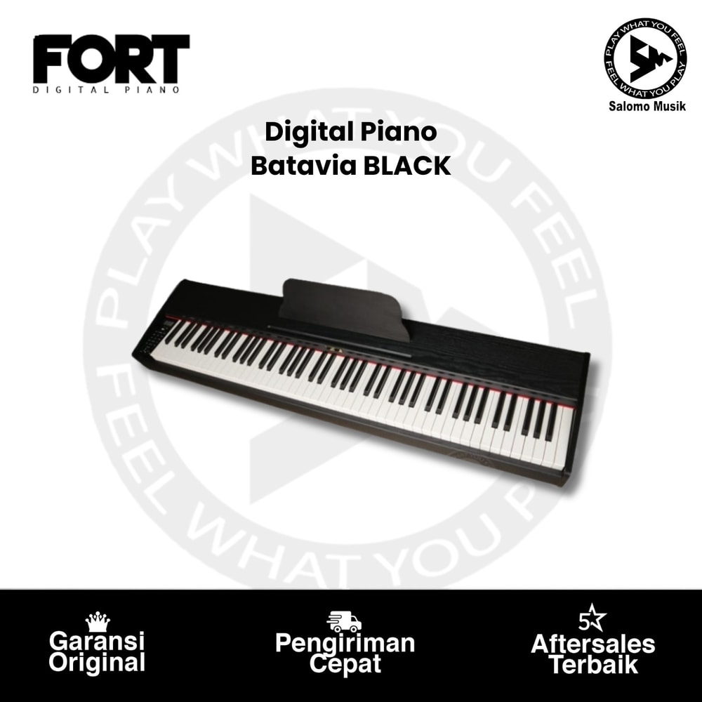 Digital Piano Fort Batavia LE Black