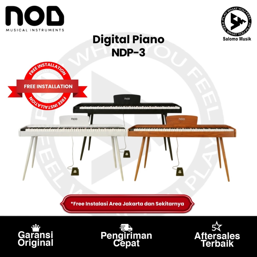 Digital Piano NOD NDP3 Black + Free Leg