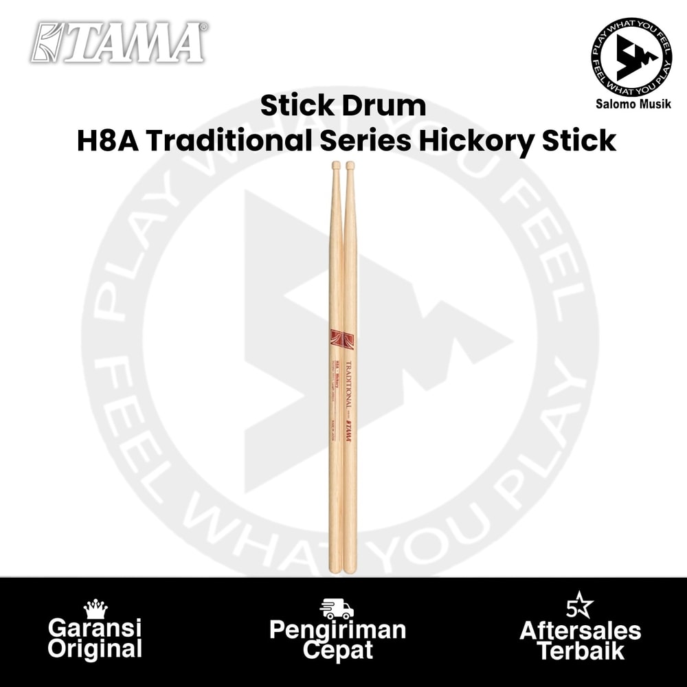 Stick Drum TAM H8A Traditional Series Hickory Stick
