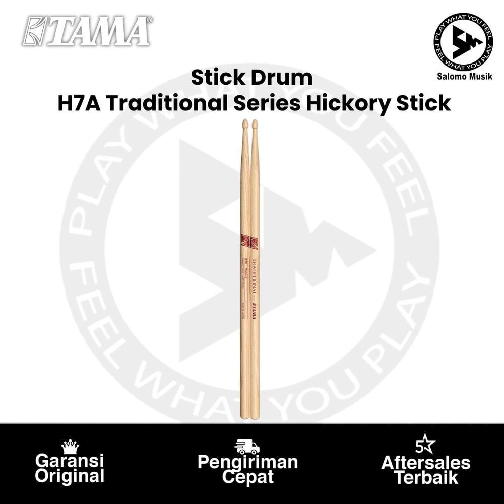 Stick Drum TAM H7A Traditional Series Hickory Stick