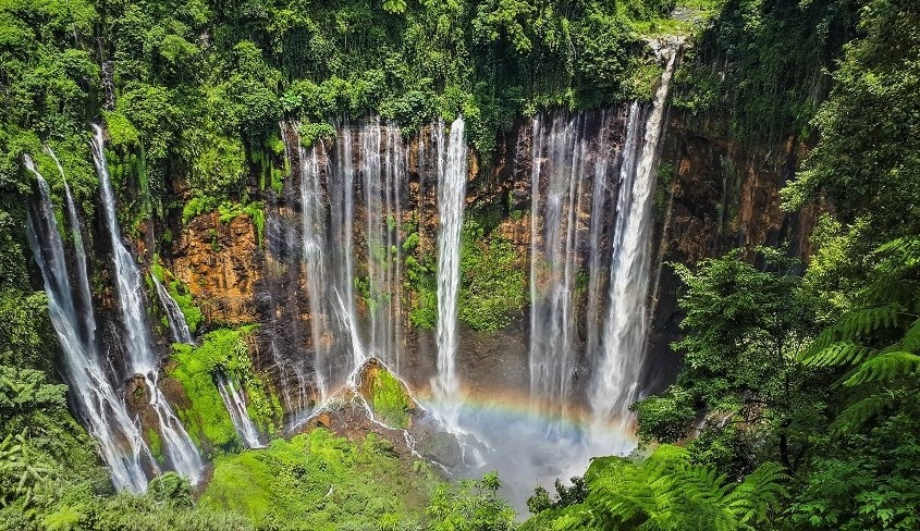 Air Terjun Tumpak Sewu, pesona wisata alam paling menakjubkan di Jawa Timur