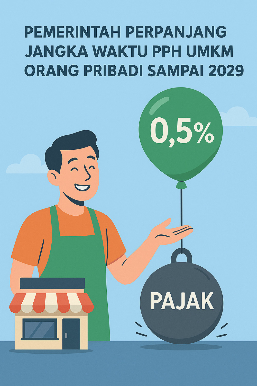 Pemerintah Perpanjang Jangka Waktu PPh UMKM Orang Pribadi Sampai 2029: Apa Artinya Buat Kamu?
