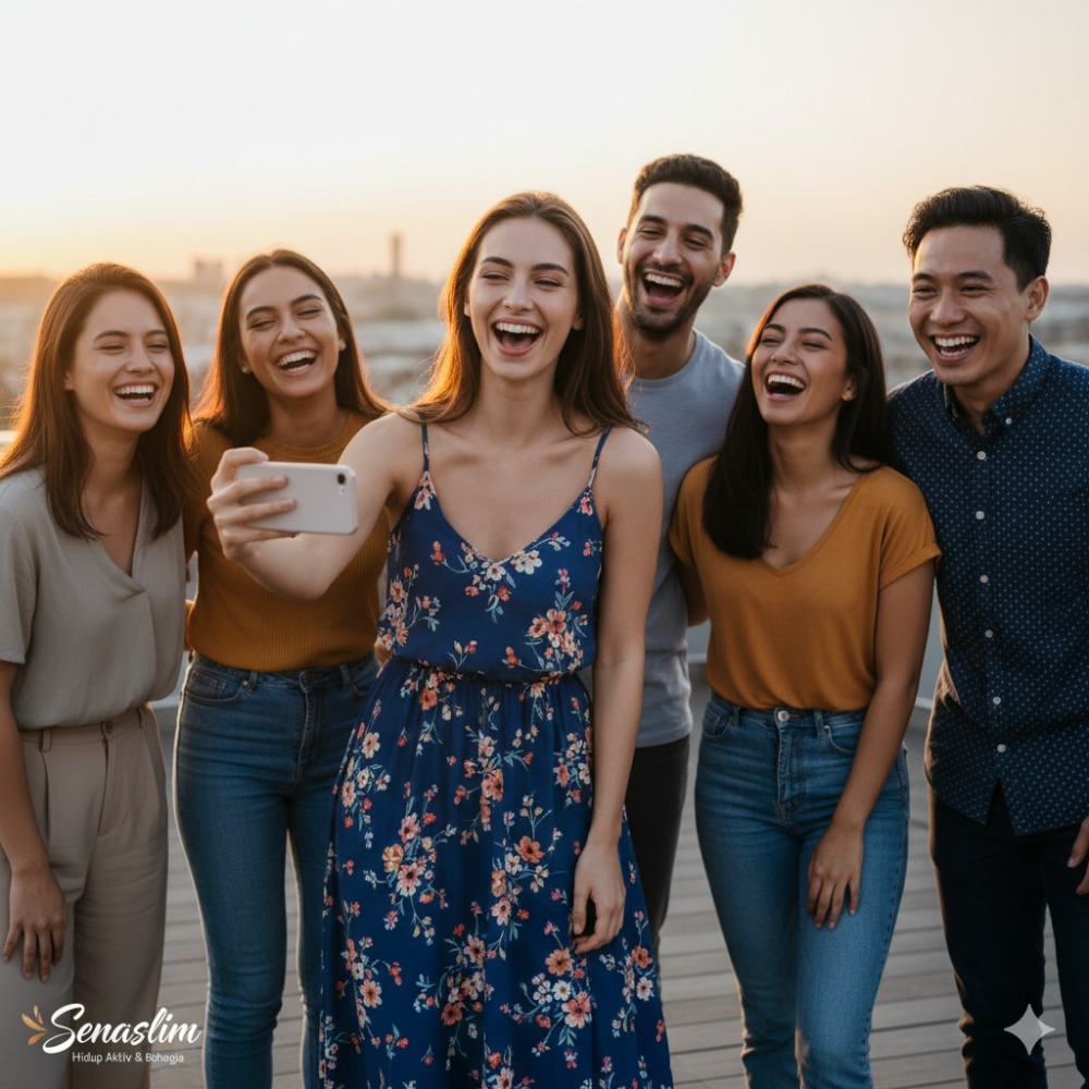 Bukan cuma angka di timbangan. Ini tentang percaya diri saat foto bareng teman, nggak gampang ngos-ngosan naik tangga, dan bebas pilih baju apa pun yang kamu suka. Senaslim adalah jalan pintasmu menuju hidup yang lebih aktif dan bahagia, tanpa drama diet ribet dan rasa pahit.
