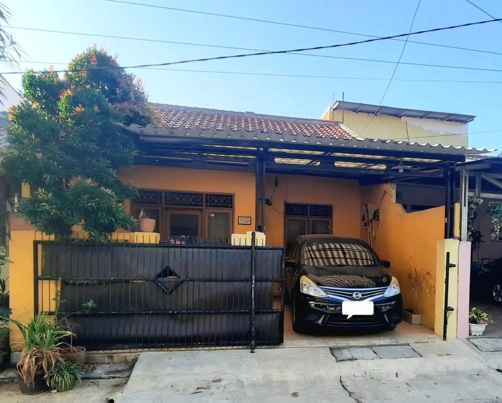 Kamar tidur utama rumah dijual Jababeka Cikarang 500 juta