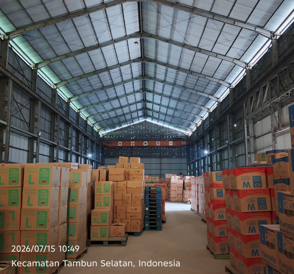 Gudang disewakan di kawasan Mandiri Jatimulya Bekasi