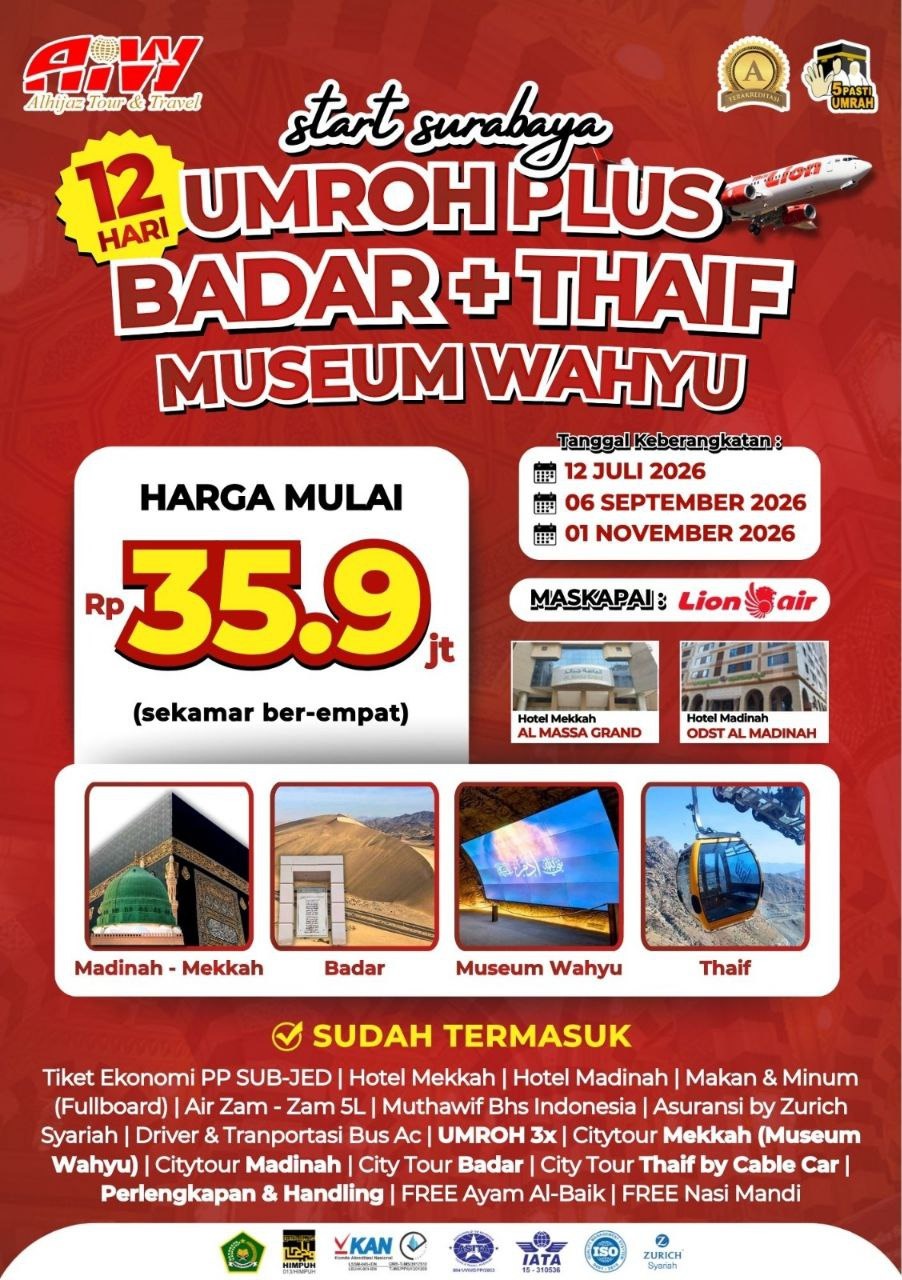 biaya-umroh-12-hari-surabaya