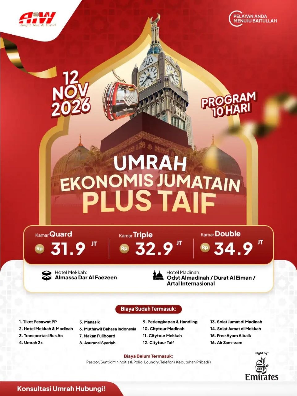 umroh-promo-ekonomis-plus-thaif-2026