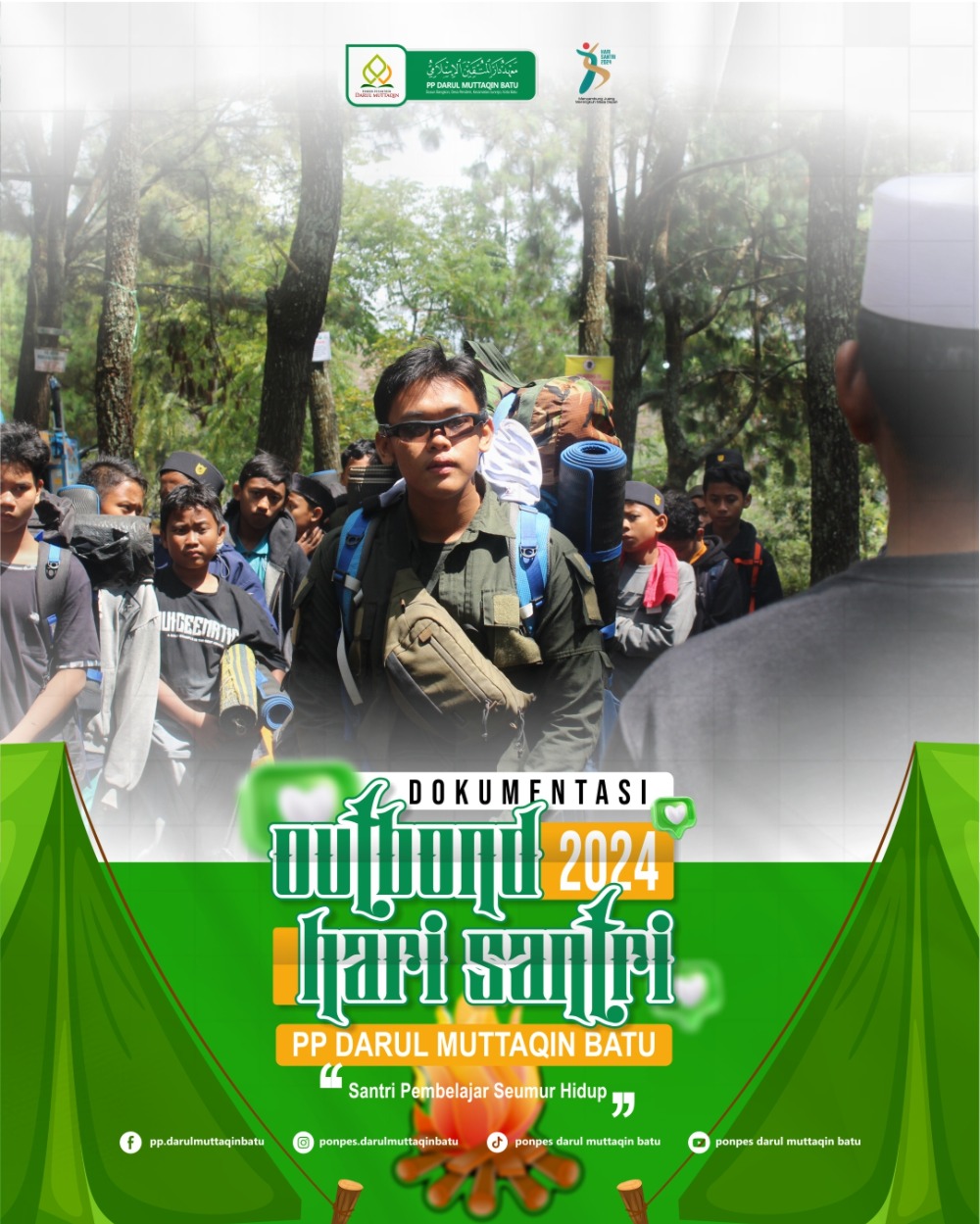 [Galeri Kegiatan Santri] Outbound Hari Santri 2024