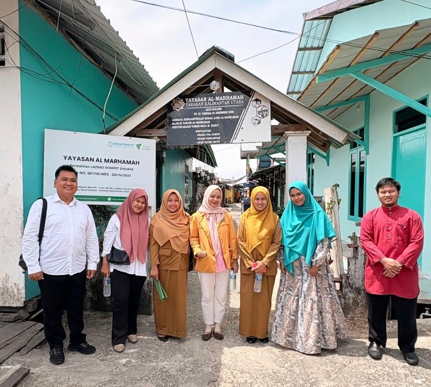 Monev Dinsos Kota Tarakan Perkuat Layanan LKS Almarhamah