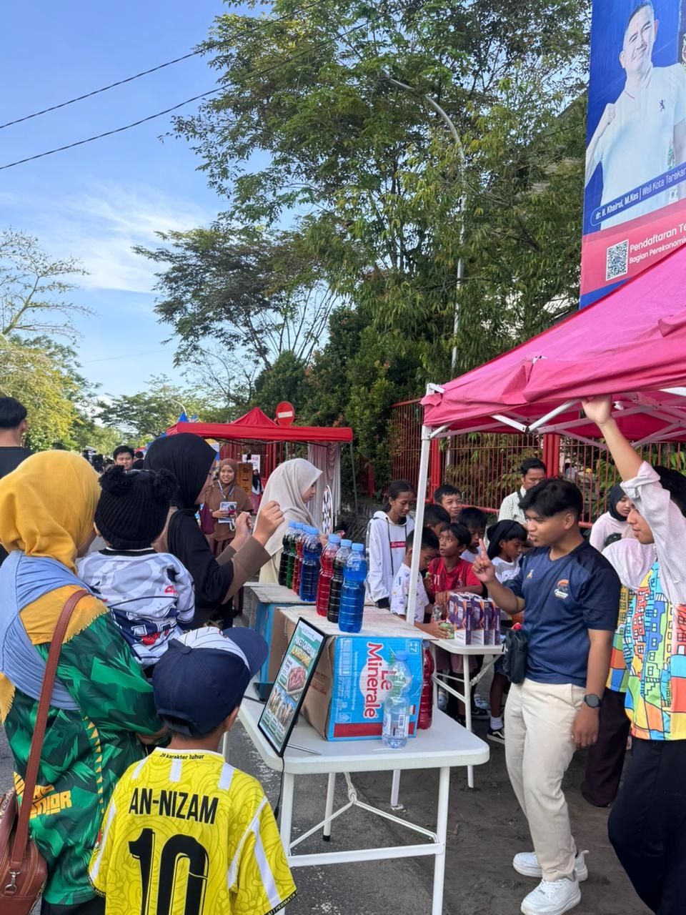 Edukasi Qurban Seru! Stand Almarhamah Ramaikan CFD Stadion Datu Adil