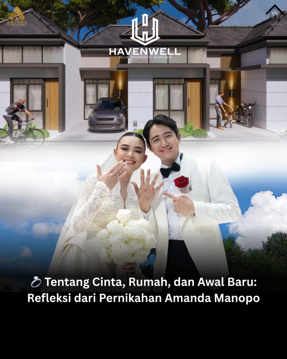 💍 Tentang Cinta, Rumah, dan Awal Baru: Refleksi dari Pernikahan Amanda Manopo