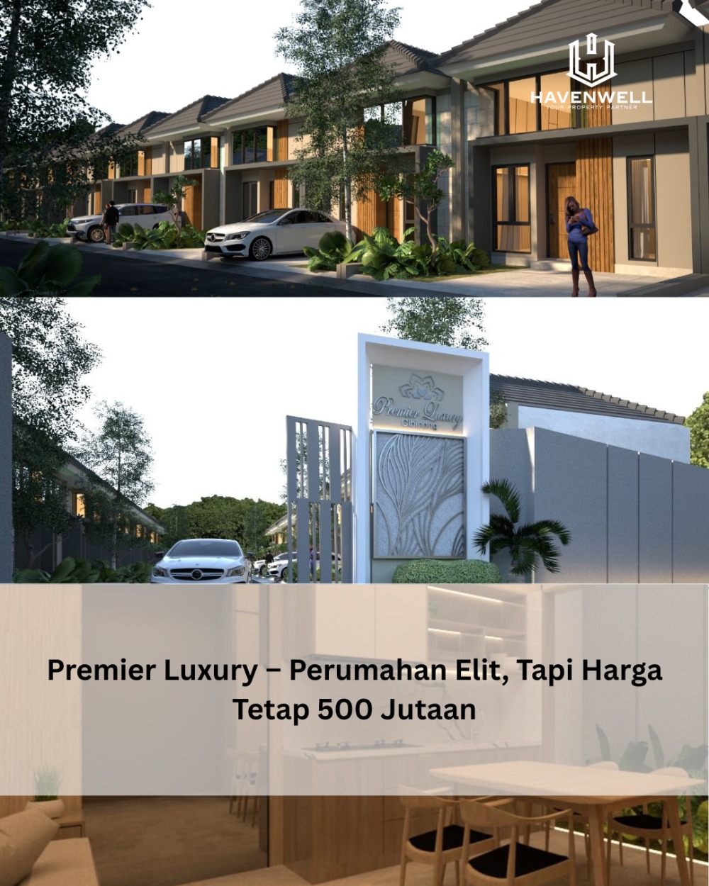 Premier Luxury – Perumahan Elit, Tapi Harga Tetap 500 Jutaan